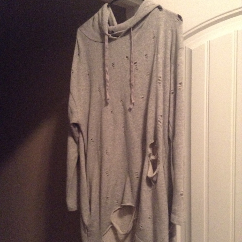 Distressed Hoodie